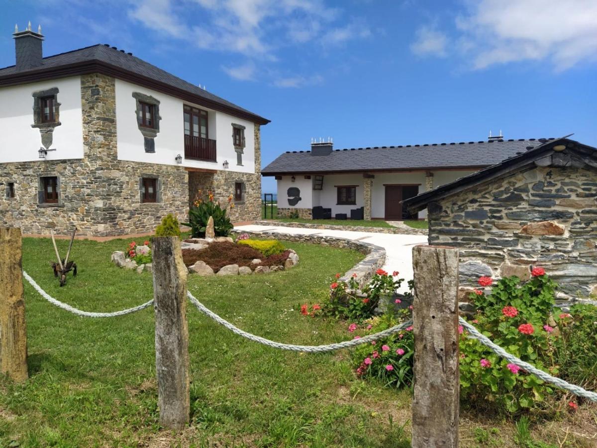 La Casa Vieja De Caneo - Apartamentos Rurales 3 Llaves Luarca Extérieur photo